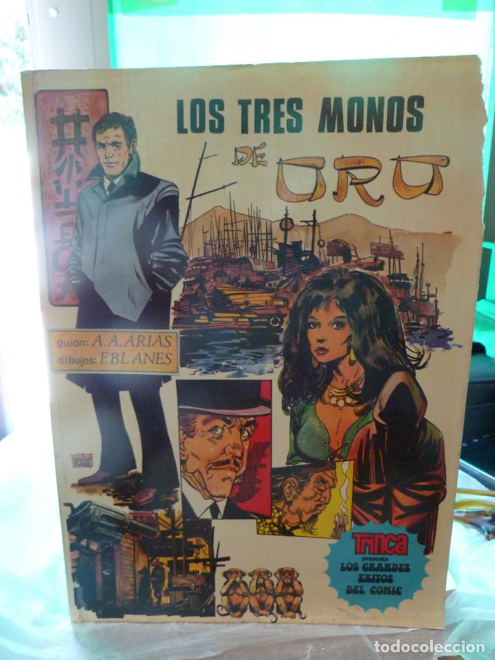Tebeos: TRINCA LOS GRANDES EXITOS DEL COMIC LOS TRES MONOS DE ORO DE DONCEL - Foto 12