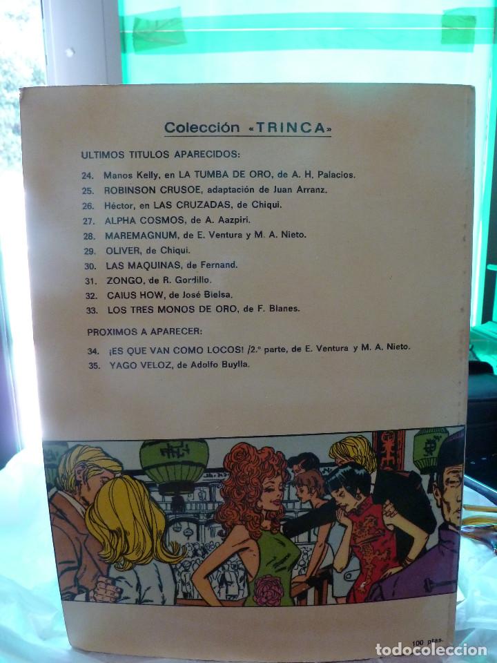 Tebeos: TRINCA LOS GRANDES EXITOS DEL COMIC LOS TRES MONOS DE ORO DE DONCEL - Foto 16