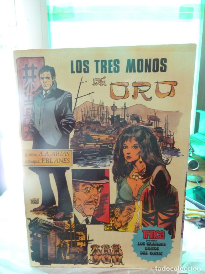 Tebeos: TRINCA LOS GRANDES EXITOS DEL COMIC LOS TRES MONOS DE ORO DE DONCEL - Foto 17