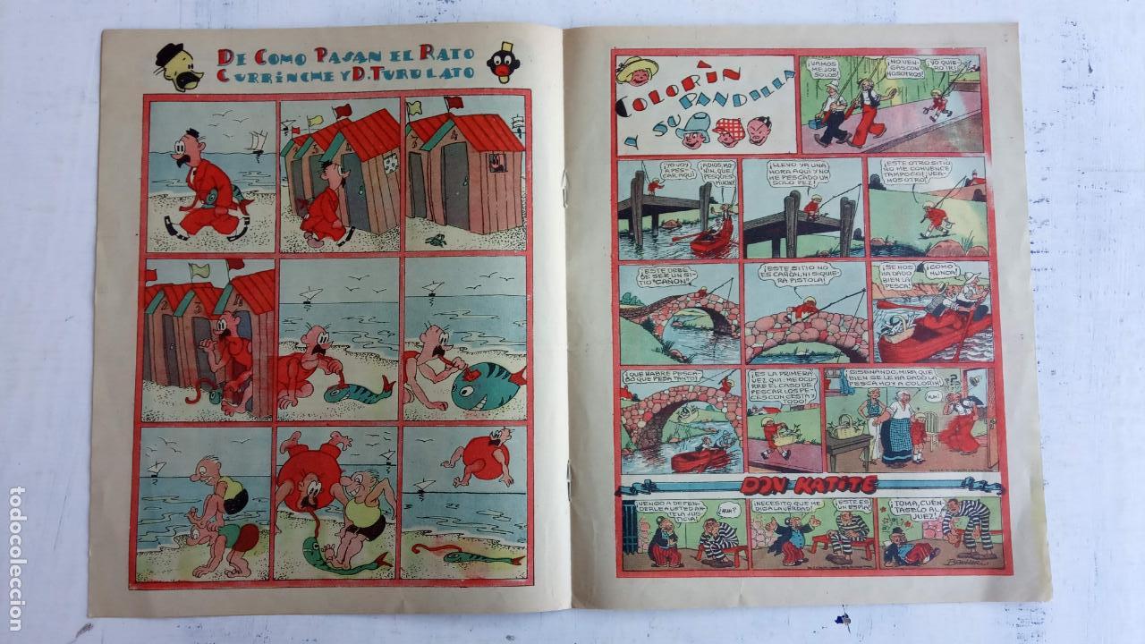 Tebeos: PINOCHO ORIGINAL N&ordm; 345 - 1931 - COMO NUEVO - Foto 3