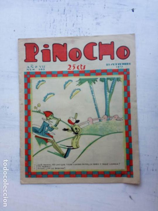 Tebeos: PINOCHO ORIGINAL N&ordm; 345 - 1931 - COMO NUEVO - Foto 6