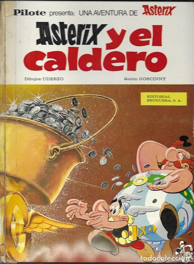 Tebeos: Ast&eacute;rix y el caldero. Pilote/Bruguera, 1970 - Foto 1