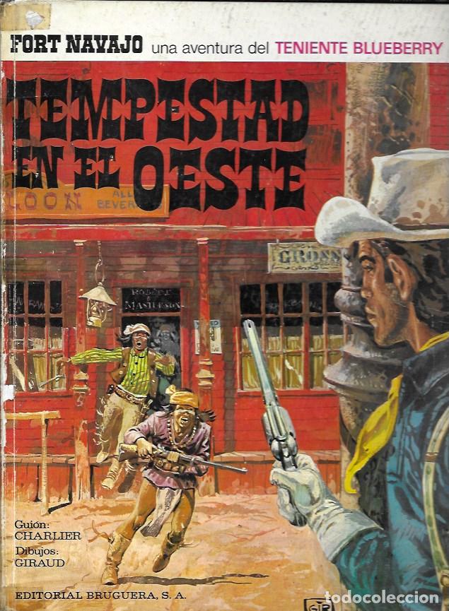 Tebeos: Teniente Blueberry. Tempestad en el Oeste. Bruguera, 1969 - Foto 1