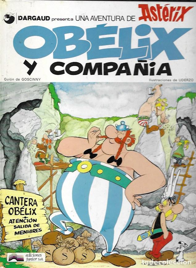 Tebeos: Ast&eacute;rix. Ob&eacute;lix y compa&ntilde;&iacute;a. Ediciones Junior (Grijalbo), 1976 - Foto 1
