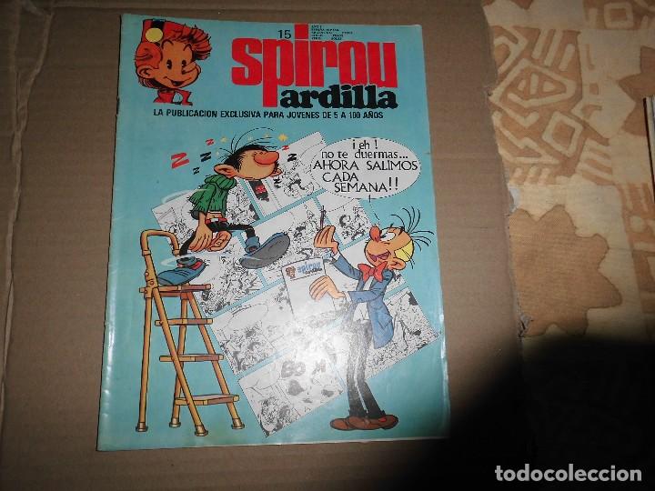 Tebeos: SPIROU ARDILLA N&ordm; 15 FALTA POSTER - Foto 1