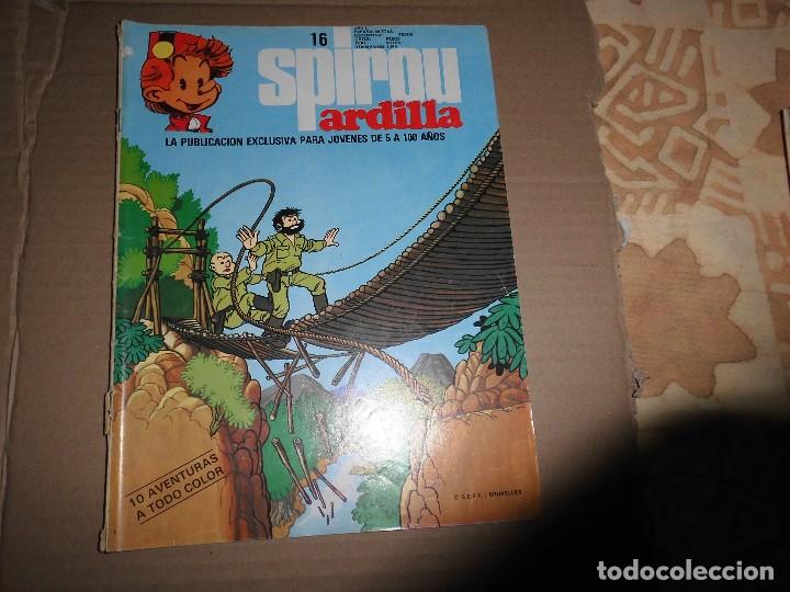 Tebeos: SPIROU ARDILLA N&ordm; 16 FALTA POSTER - Foto 1