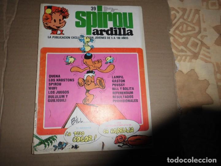 Tebeos: SPIROU ARDILLA N&ordm; 39 FALTA POSTER - Foto 1