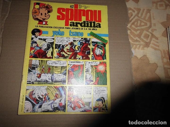 Tebeos: SPIROU ARDILLA N&ordm; 42 FALTA POSTER - Foto 1