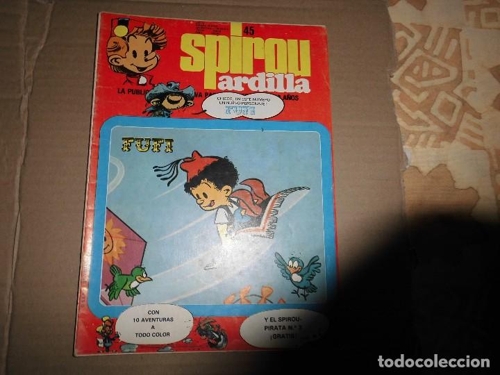 Tebeos: SPIROU ARDILLA N&ordm; 45 FALTA POSTER - Foto 1