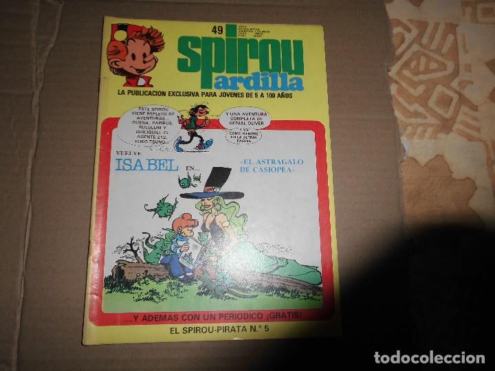 Tebeos: SPIROU ARDILLA N&ordm; 49 FALTA POSTER - Foto 1