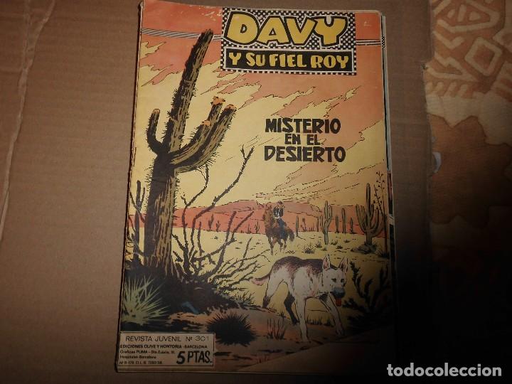 Tebeos: DAVY Y SU FIEL ROY N&ordm; 301 - Foto 1