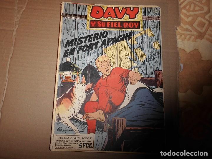 Tebeos: DAVY Y SU FIEL ROY N&ordm; 302 - Foto 1