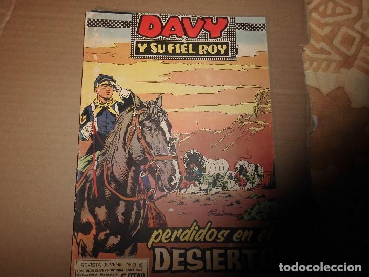 Tebeos: DAVY Y SU FIEL ROY N&ordm; 316 - Foto 1