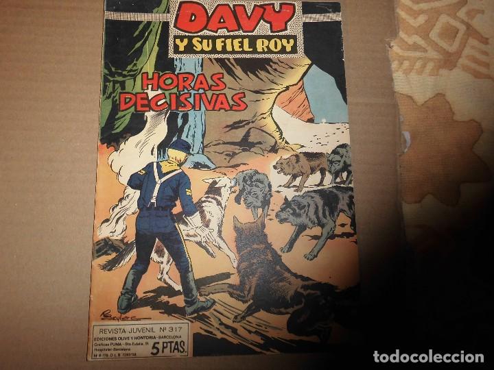 Tebeos: DAVY Y SU FIEL ROY N&ordm; 317 - Foto 1