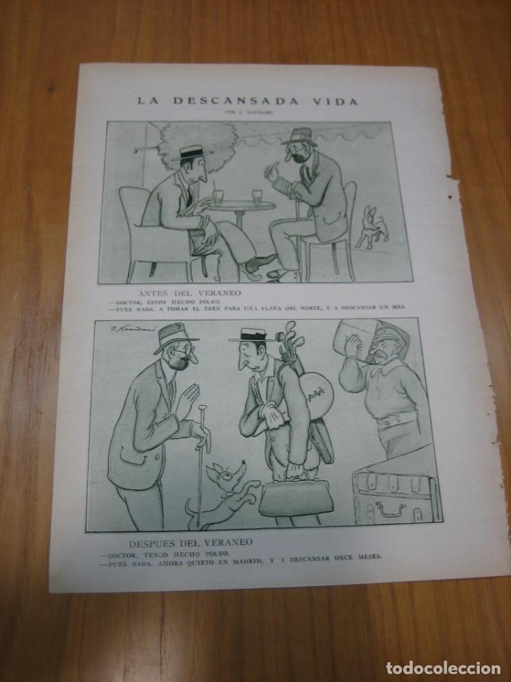 Tebeos: Vi&ntilde;eta de revista blanco y negro. - Foto 1