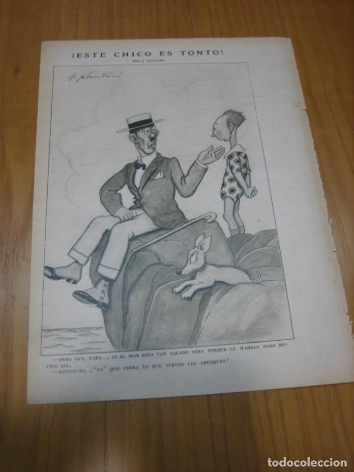 Tebeos: Vi&ntilde;eta de revista blanco y negro. - Foto 1