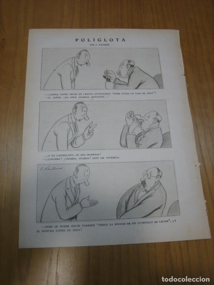 Tebeos: Vi&ntilde;eta de revista blanco y negro. - Foto 1