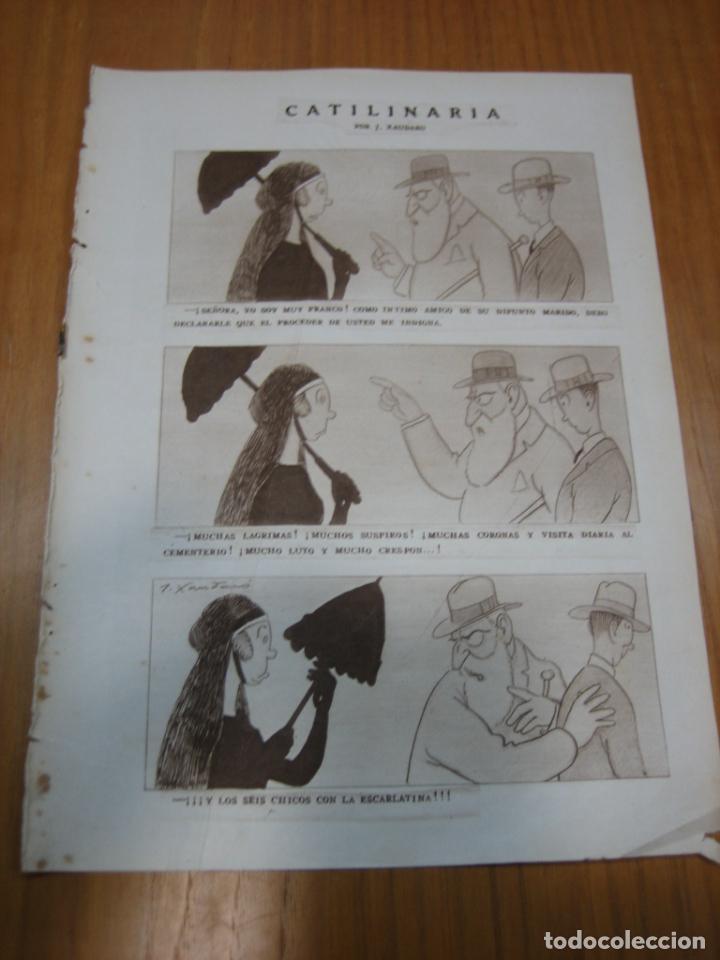 Tebeos: Vi&ntilde;eta de revista blanco y negro. - Foto 1