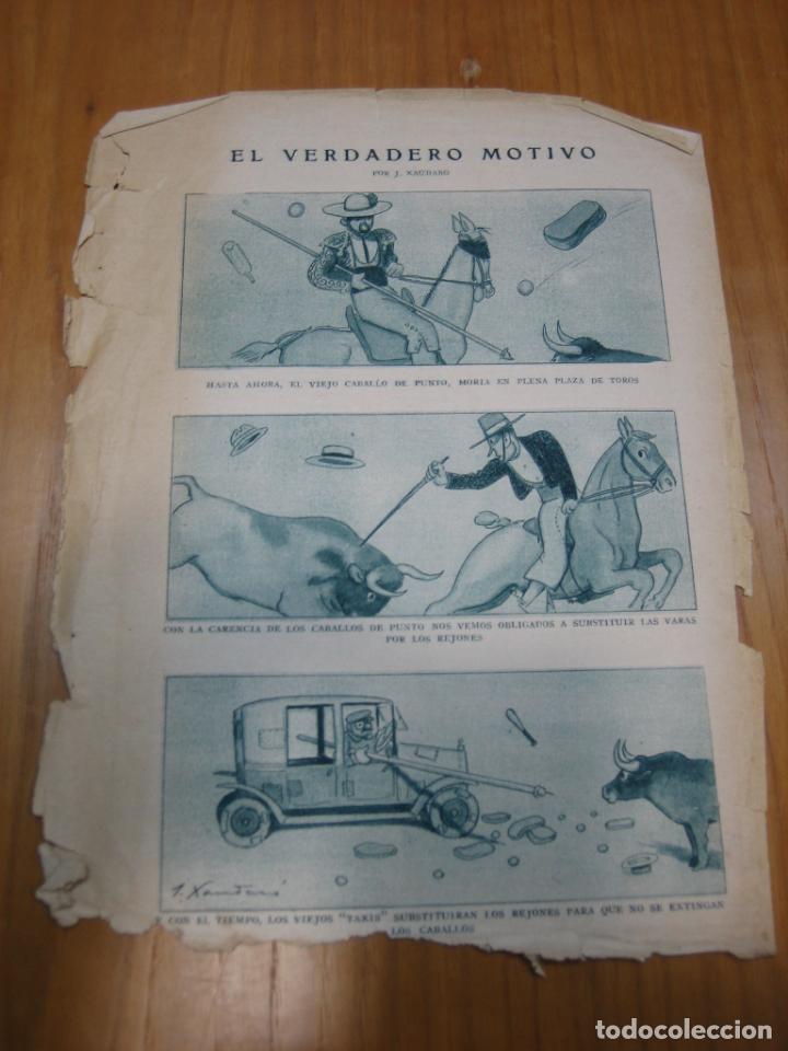 Tebeos: Vi&ntilde;eta de revista blanco y negro. - Foto 1
