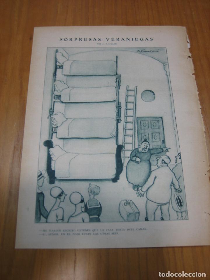 Tebeos: Vi&ntilde;eta de revista blanco y negro. - Foto 1