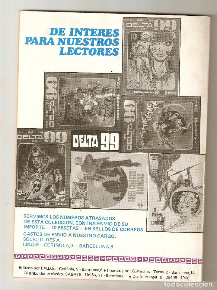 Tebeos: DELTA 99 - N&ordm; 7 - LAS RATAS - EDITADO POR I.M.D.E - 1968 - - Foto 2