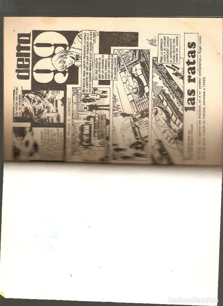 Tebeos: DELTA 99 - N&ordm; 7 - LAS RATAS - EDITADO POR I.M.D.E - 1968 - - Foto 3