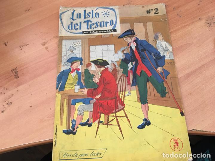 Tebeos: LA ISLA DEL TESORO N&ordm; 2 (ORIGINAL CID) (COM27) - Foto 1