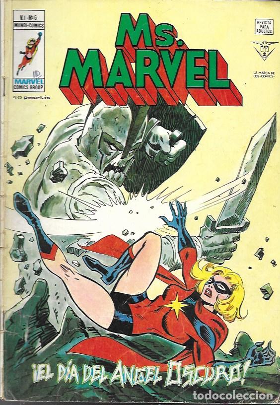 Tebeos: Ms. Marvel. V&eacute;rtice 1978. N&ordm; 6 - Foto 1