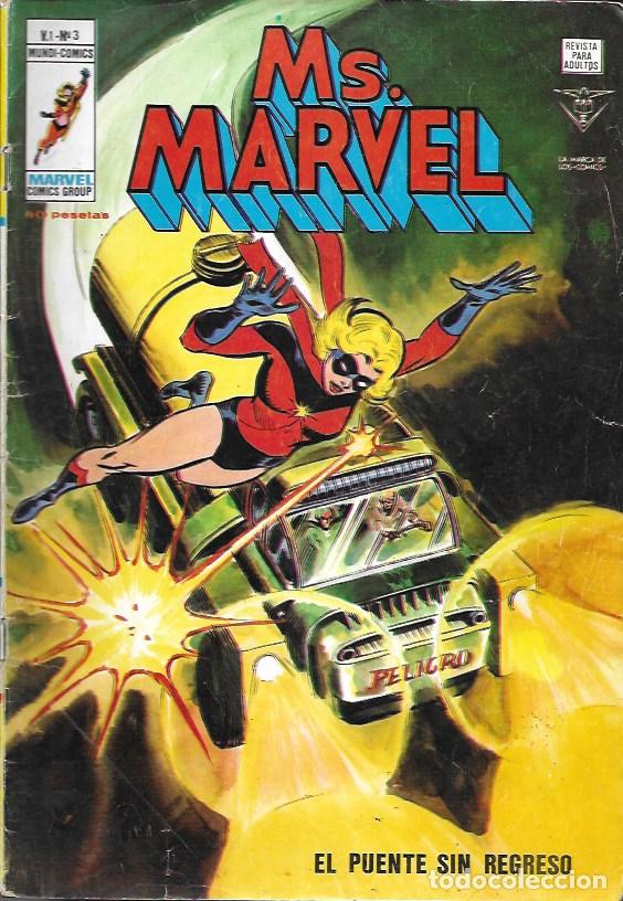 Tebeos: Ms. Marvel. V&eacute;rtice 1978. N&ordm; 3 - Foto 1