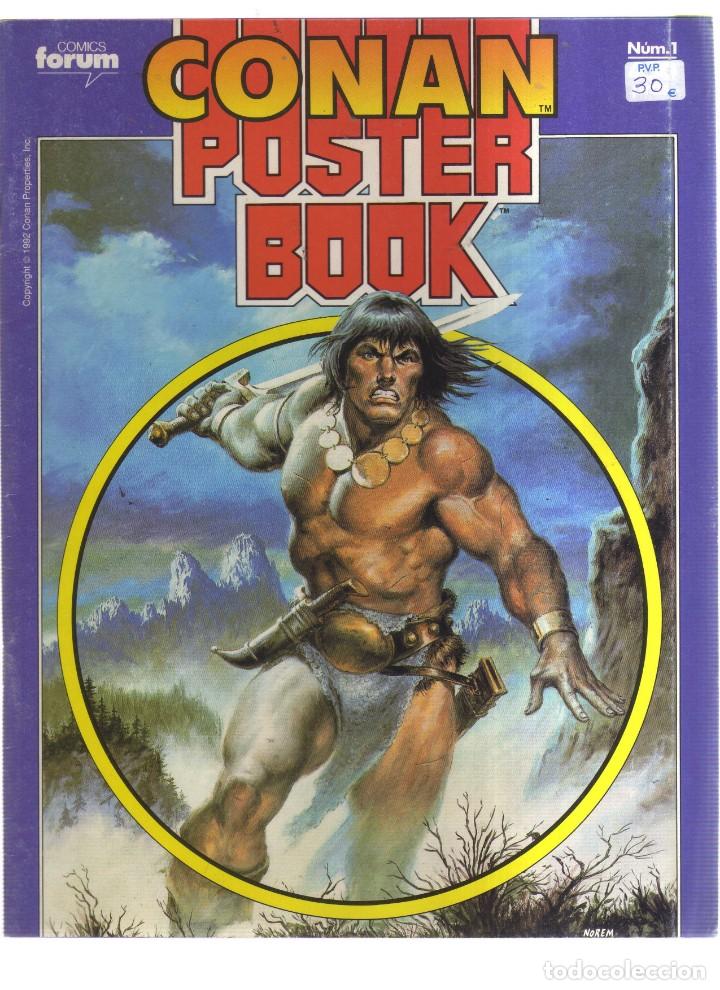 Tebeos: CONAN POSTER BOOK N,1 - Foto 1
