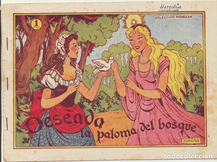Tebeos: Princesa n&ordm; 9. Deseada la palomas del bosque. Ameller 195? - Foto 1