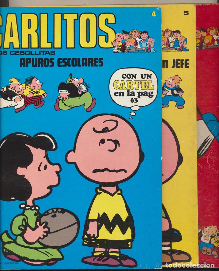 Tebeos: Carlitos n&ordm; 4,5 y 13. Buru Lan - Foto 1