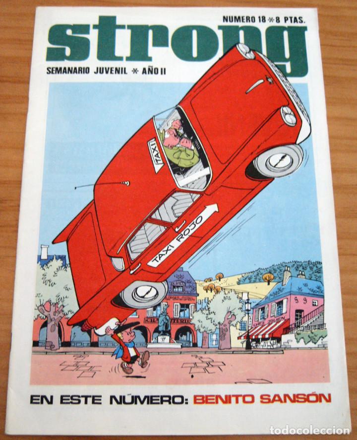 Tebeos: STRONG - N&Uacute;MERO 18 - MUY BUEN ESTADO - Foto 1