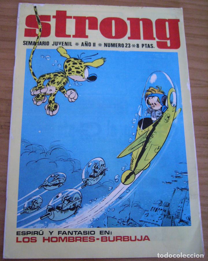 Tebeos: STRONG - N&Uacute;MERO 23 - CONTIENE COLABORA EN STRONG - Foto 1