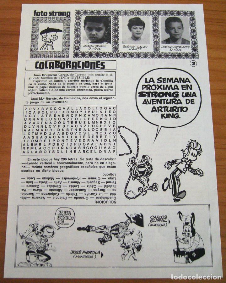 Tebeos: STRONG - N&Uacute;MERO 23 - CONTIENE COLABORA EN STRONG - Foto 6