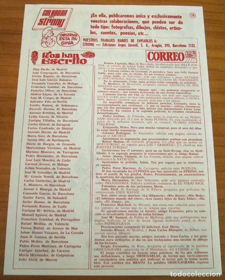 Tebeos: STRONG - N&Uacute;MERO 23 - CONTIENE COLABORA EN STRONG - Foto 7