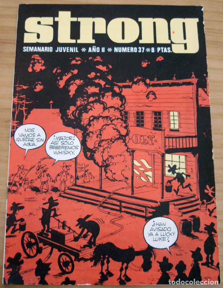 Tebeos: STRONG - N&Uacute;MERO 37 - MUY BUEN ESTADO - Foto 1