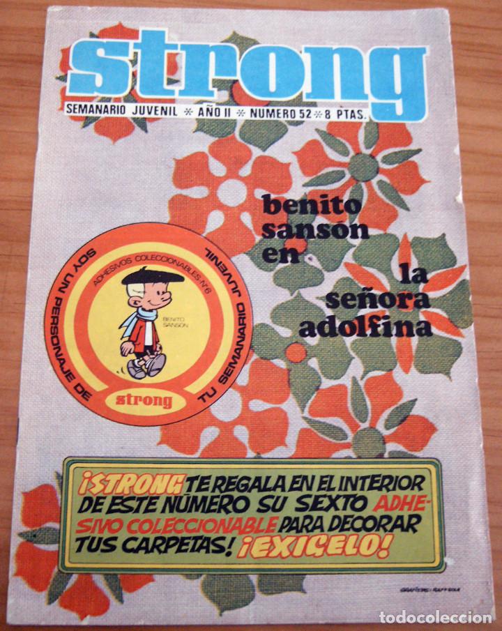 Tebeos: STRONG - N&Uacute;MERO 52 - MUY BUEN ESTADO - Foto 1