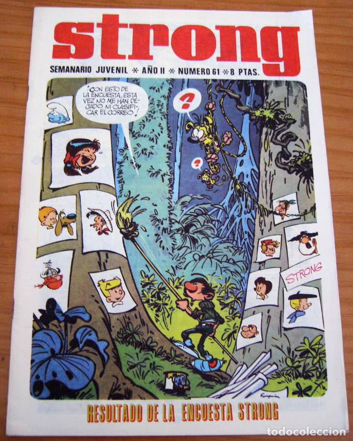 Tebeos: STRONG - N&Uacute;MERO 61 - MUY BUEN ESTADO - Foto 1