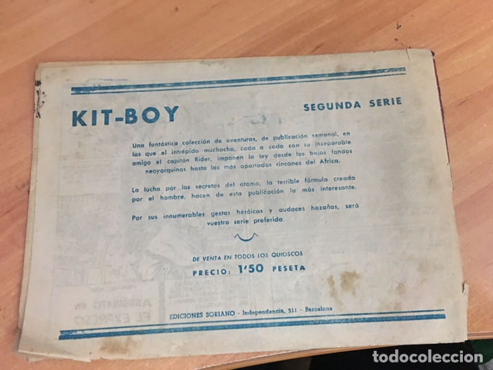 Tebeos: KIT BOY N&ordm; 32 SEGUNDA SERIE (ORIGINAL SORIANO) (COB1) - Foto 2