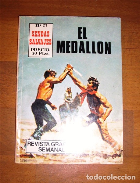 Tebeos: KIT CARSON : El medall&oacute;n (Sendas Salvajes ; 21) - Foto 1