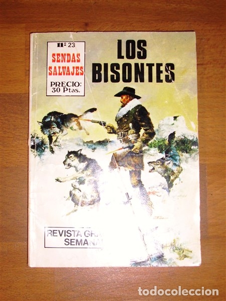 Tebeos: KIT CARSON : Los bisontes (Sendas Salvajes ; 23) - Foto 1