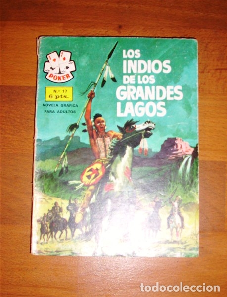 Tebeos: LOS INDIOS DE LOS GRANDES LAGOS (Poker ; N&ordm; 17) - Foto 1