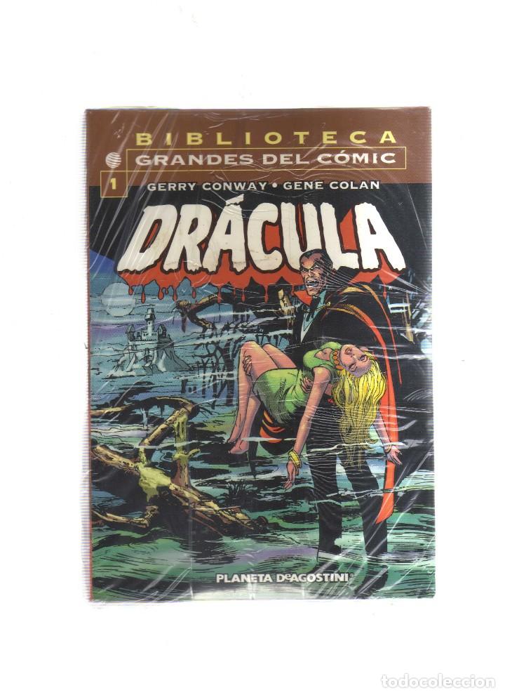 Tebeos: DRACULA BIBLIOTECA GRANDE DEL COMIC COLECCION COMPLETA 18 NUMEROS - Foto 1