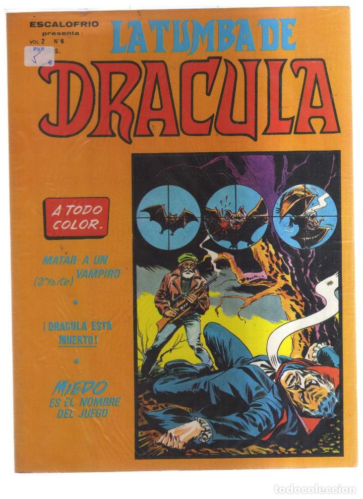 Tebeos: LA TUMBA DE DRACULA VOL.2 N,6 - Foto 1