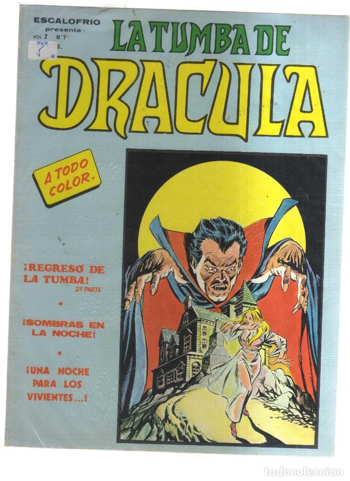 Tebeos: LA TUMBA DE DRACULA VOL.2 N,7 - Foto 1