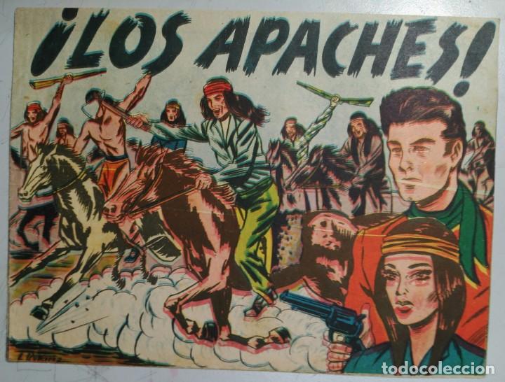 Tebeos: C&oacute;mic - Los Apaches! - Luis Guti&eacute;rrez 1964. Excelente Estado - Foto 1