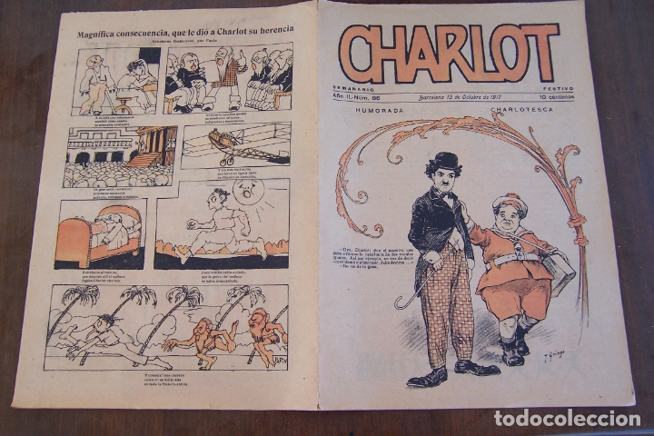 Tebeos: M. navarrete,- charlot lote de 36 n&ordm;, lista interior - Foto 6