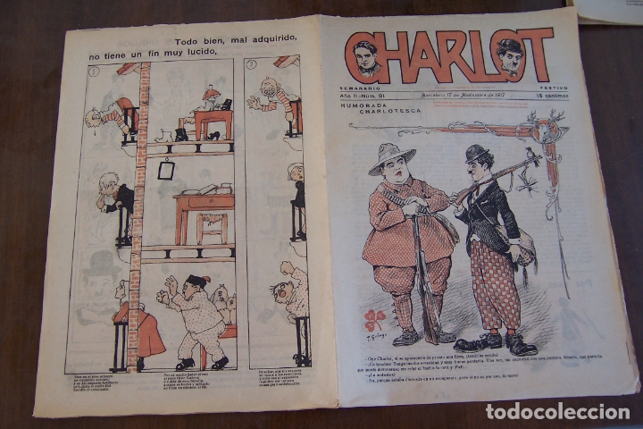 Tebeos: M. navarrete,- charlot lote de 36 n&ordm;, lista interior - Foto 14