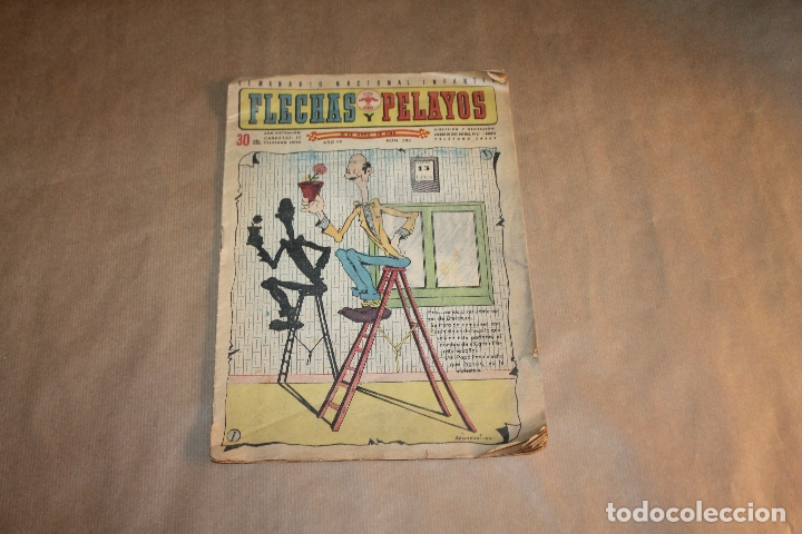Tebeos: FLECHAS Y PELAYOS N&ordm; 280, DE FE Y JONS - Foto 1